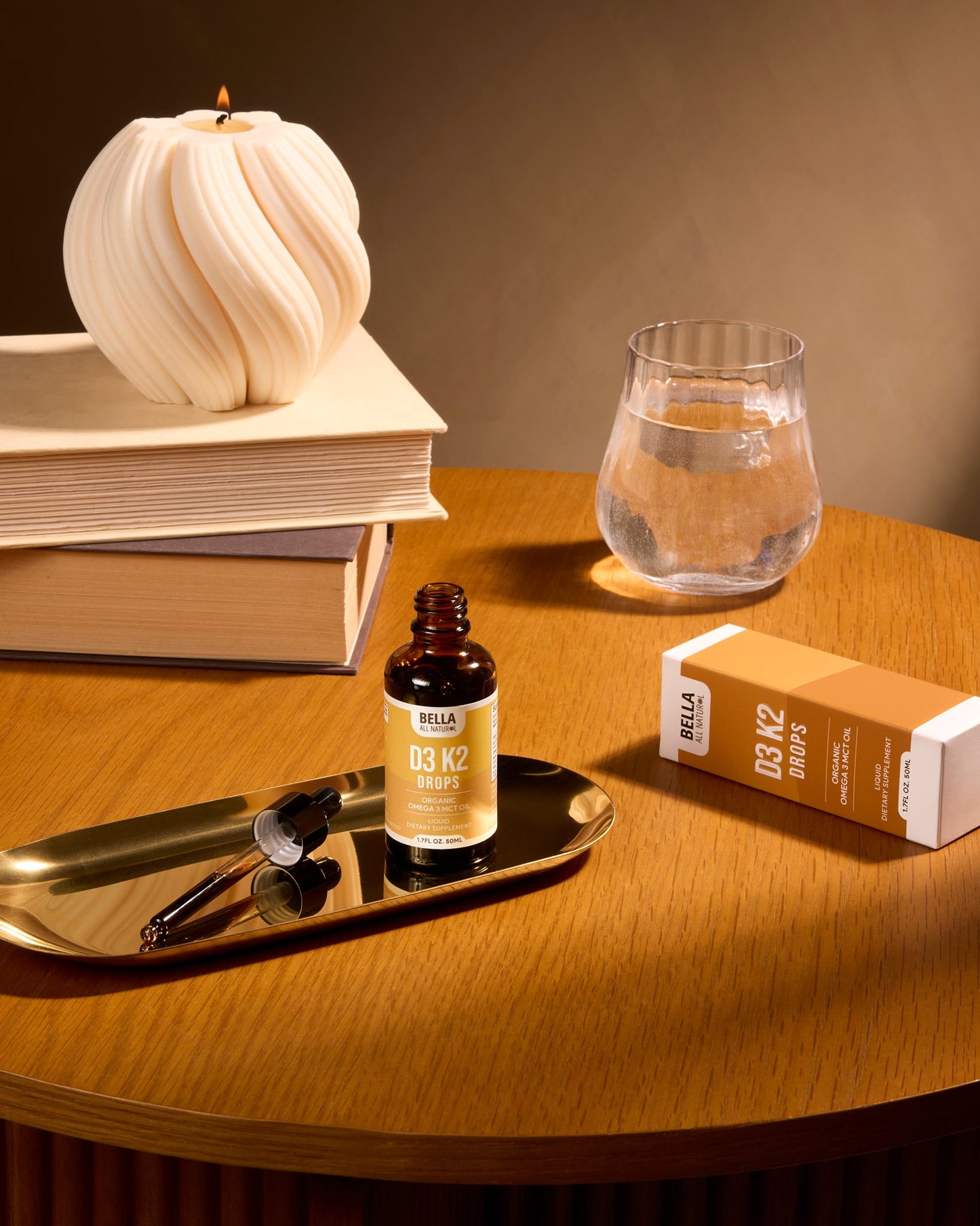 D3 K2 Drops Organic Omega 3 MCT Oil