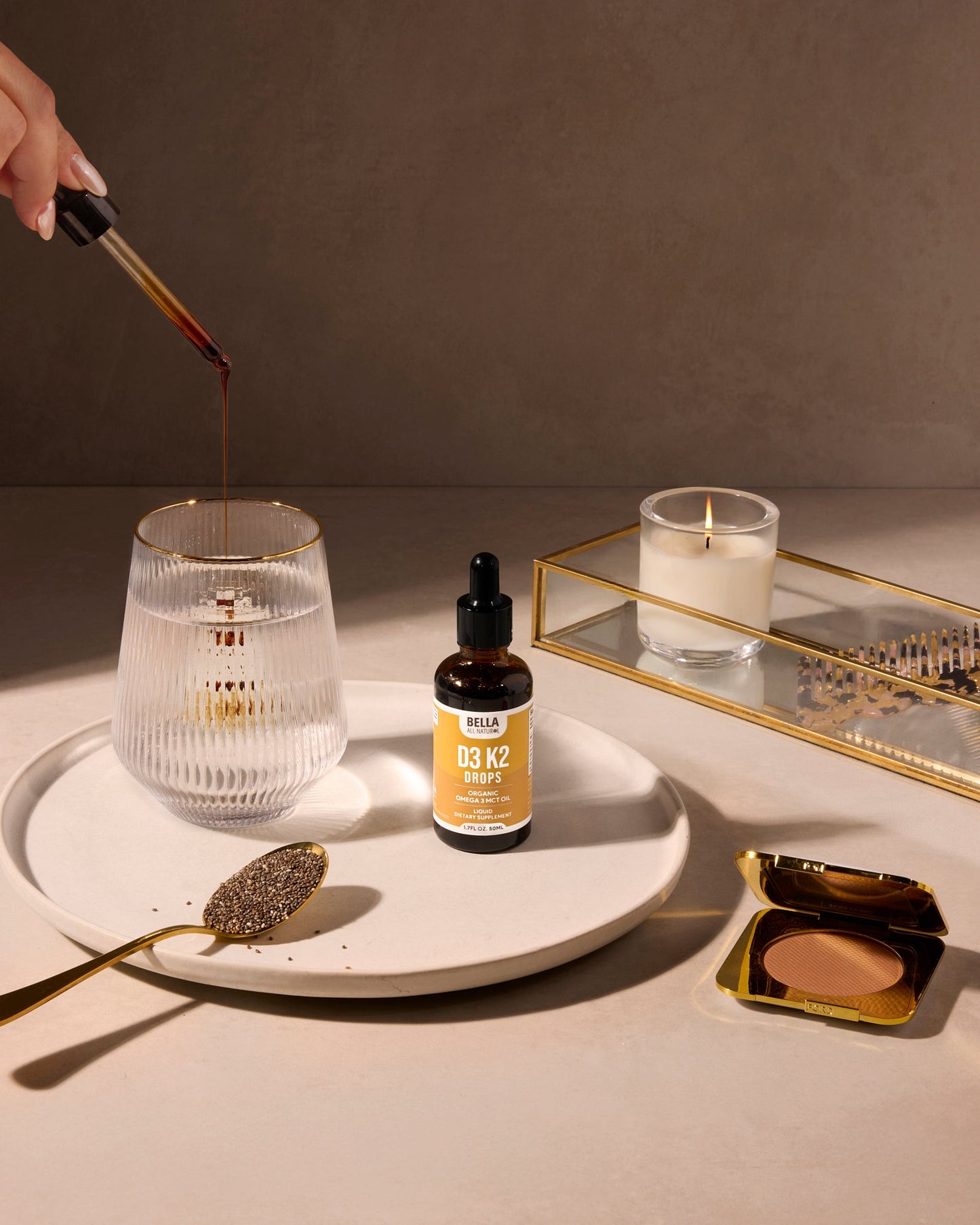 D3 K2 Drops Organic Omega 3 MCT Oil