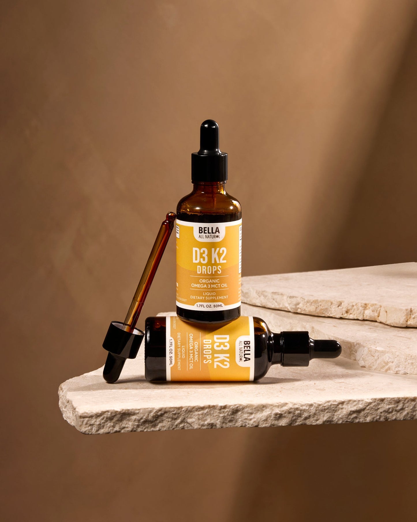 D3 K2 Drops Organic Omega 3 MCT Oil